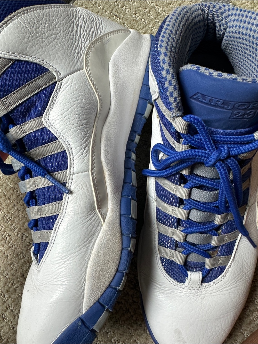 Air Jordan 10s Old Royal - Picture 3 of 4